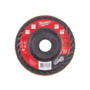 LAPIŅDISKI CERA TURBO™, FLAP DISCS CERA TURBO 115 MM / GRIT 80, 4932472230 MILWAUKEE