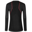 Termo krekls WOOL40 Aero Longsleeve W, izmērs: S, Black/Hibiscus, 8020647267842 LA SPORTIVA