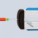 Stripping tool for fibre optics cable 1285110SB KNIPEX