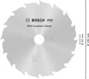 Ripzāģa disks  230x30 mm Construct Wood, Rokas ripzāģiem PRO CONSTRUCT WOOD RIPZĀĢA ASMENS, 2608640635, BOSCH