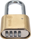 PADLOCK WITH 4-RING COMBINATION LOCK. 77618 VOREL