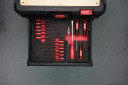 17 PACKOUT™ GAB. PRECĪZIJAS SKRŪVGRIEŽIEM PAREDZĒTS ATVILKTŅU PUTU IELIKTŅU KOMPLEKTS, 17 PC PACKOUT DRAWER PRECISION SCREWDRIVER FOAM INSERT SET, 4932493644 MILWAUKEE