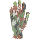 GARDEN GLOVES MILITARY PRINTING B 8" 74115 FLO