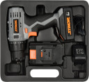 18V DRILL DRIVER + 2 BATTERIES 78972 STHOR