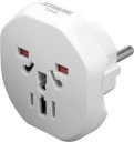 TRAVEL ADAPTER WORLD TO EUROPE 72440 STHOR