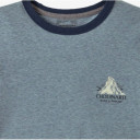 Patagonia Krekls W CHOUINARD Crest Ringer Responsibili-Tee, izmērs: XS, Thermal Blue, 0196924536319 PATAGONIA