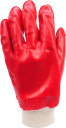 WORKING GLOVES, PVC RED 10.5" 74150 VOREL