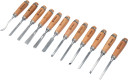 WOOD CARVING CHISEL SET 12 PCS. 25570 VOREL