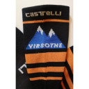 Zeķes VIRSOTNE 13cm, izmērs: XXL, Light Orange/Black, 8055688413019 CASTELLI