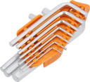 HEX KEY SET 10PCS 1.5-10MM CrV 56393 VOREL