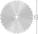 Ripzāģa disks 400x30mm, Construct wood, Galda zāģiem PRO WOOD RIPZĀĢA ASMENS, 2608640703, BOSCH