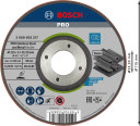 Slīpēšanas disks 115x3.0x22.23 mm, Mazām leņķa slīpmašīnām PRO SEMI-FLEXIBLE SLĪPRIPA AR SAISTVIELĀM, 2608602217, BOSCH