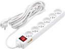 EXTENSION CORD W.GROUND W.SWITCH 6S 5M 72535 VOREL