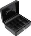 CASH BOX 250x200x90MM BLACK 78626 VOREL