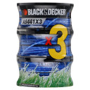 3x ritė, dviguba 2x 6 m x 1,6 mm A6441X3-XJ BLACK DECKER