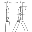 Electronics Diagonal Cutter 7732115 KNIPEX