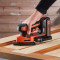 Akukolmnurklihvija 18V (1x1.5Ah) BDCDS18N 9WDCEB01 BLACK DECKER