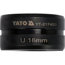 Pakeičiamos matricos, tipo yt-21735, 18 mm YT-217403 YATO