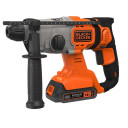 Puurvasar 18 V SDS, 1 x 2,0 Ah akud ja 1 amprine laadija BCD900D1S-QW BLACK DECKER