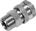 QUICK COUPLER TYPE D EXTERNAL THREAD 1/2 81372 VOREL