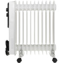 Eļļas radiators AD 7817, 2500W, balts; AD 7817 ADLER