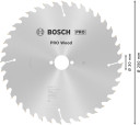 Ripzāģa disks 250x30mm Optiline Wood, Rokas ripzāģiem PRO WOOD RIPZĀĢA ASMENS, 2608640728, BOSCH