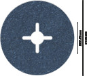 Fiber disks BestforMetal D=125 mm,K 36,1 gab., Mazām leņķa slīpmašīnām PRO R574 ŠĶIEDRU DISKS, 2608607255, BOSCH