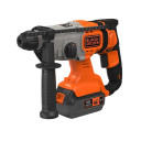 18 V SDS+ punch ja 1x4,0 Ah akud ja 2 amprine laadija ja komplektne karp BCD900M1K-QW BLACK DECKER