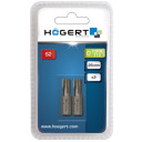 Бита-отвертка TORX 10, 25мм, S2, 2 шт., в блистере, HT1S361 HOGERT