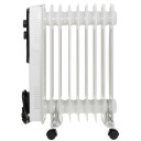 Eļļas radiators AD 7816, 2000W, balts; AD 7816 ADLER