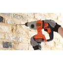 Puurvasar 18 V SDS, 1 x 2,0 Ah akud ja 1 amprine laadija BCD900D1S-QW BLACK DECKER