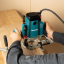 Virsfrēze 2300 W, Cangas 6, 8, 12 mm, 9000-22000 min-1,  6,1 kg, MAKPACK RP2303FC07 MAKITA