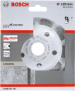 Dimanta kausveida disks 125 x 22.23 mm Concrete, Betona slīpmašīnām PRO CONCRETE KAUSVEIDA DISKS, 2608601762, BOSCH