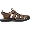 Sandales Clearwater CNX Leather, izmērs: 48, Dark Earth/Black, 0887194477562 KEEN