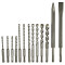 Drill, spade, chisel sets for concrete SDS + (13pcs.) Makita