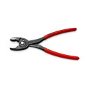 TWINGRIP SLIP JOINT PLIERS WITH NON-SLIP PLASTIC COATING BLACK ATRAMENTIZED, 8201200SB KNIPEX