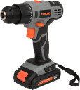 SET 20V :ANGLE GRINDER 125MM+DRILL 26NM 78097 STHOR