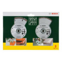 Dim. grieš. disks Flīzēm, Ø115mm,2gb, DIAMOND BLADE FOR TILES AND BUILDING MATERIALS (2 PCS.), 2607019478 BOSCH