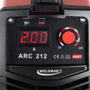 Inverterinis suvirinimo aparatas ARC-212; 103018 WELDMAN