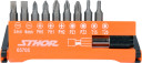 10PCS SCREWDRIVER BIT SET 65705 STHOR