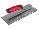 Atvērta RUBIFLEX roktura zobainā špakteļlāpstiņa 1/2"x1/2", kods 76967, RUBI