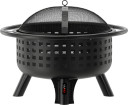 STEEL FIRE PIT 80 X 80 X 61CM 99915 LUND