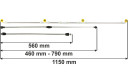 Akumulatora mugursomas smidzinātājs DEMON 12V 8.0Ah 20L M80205 MAR-POL