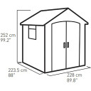 Sodo namelis 228x223,5x252cm, PREMIER 757; 249352 KATERA