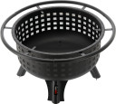 STEEL FIRE PIT 80 X 80 X 61CM 99915 LUND