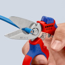 Leņķiskās elektriķu šķēres 950520SB KNIPEX