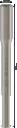 SDS max zemes naglu iesitējs, 16,5x260 mm, Perforatora urbjiem, smalcinātājiem PRO SDS MAX EARTH ROD DRIVER, 2608690005, BOSCH