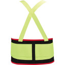 High Visibility Back Support Belt, Yellow YT-742421 YATO