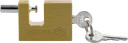 RECTANGULAR BRASS PADLOCK 50MM 77210 VOREL