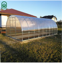 Siltumnīca KLASIKA TUBE 3 x 4m ar pamatiem - 4mm polikarbonāts 4779037491568 KLASIKA GREENHOUSE